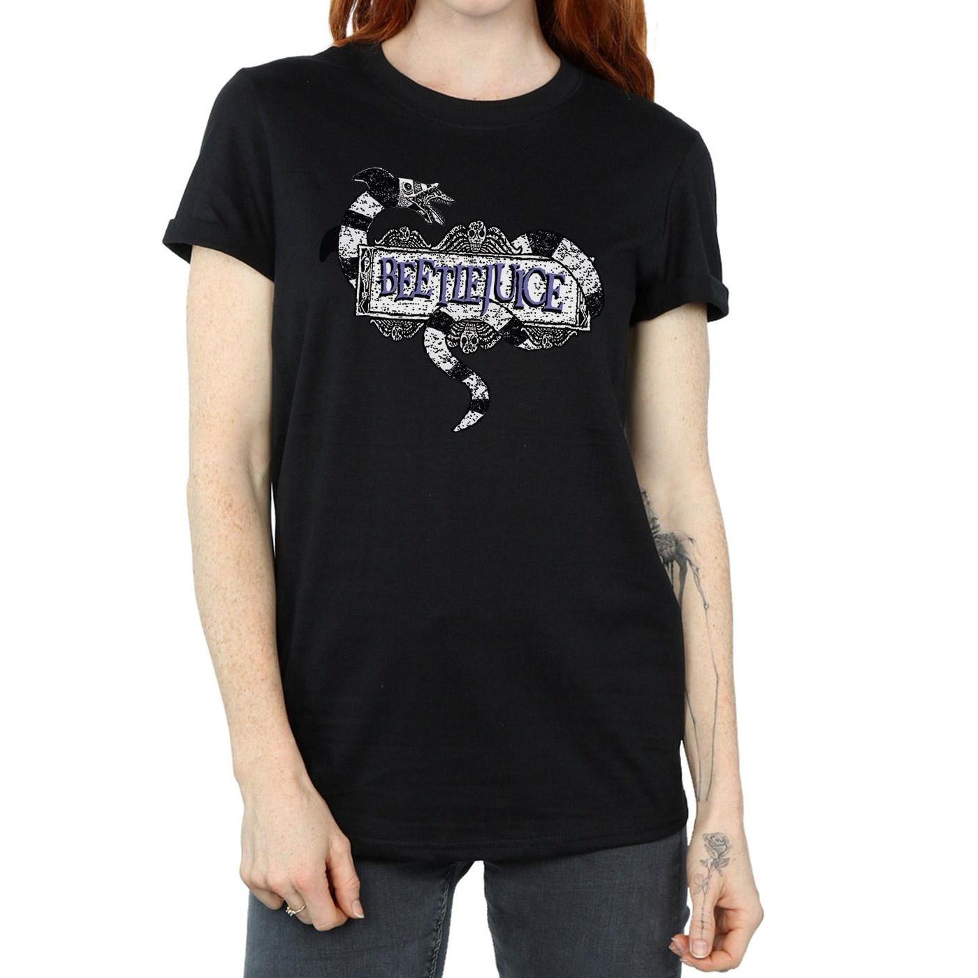 Beetlejuice Sandworm T-Shirt Stampata  