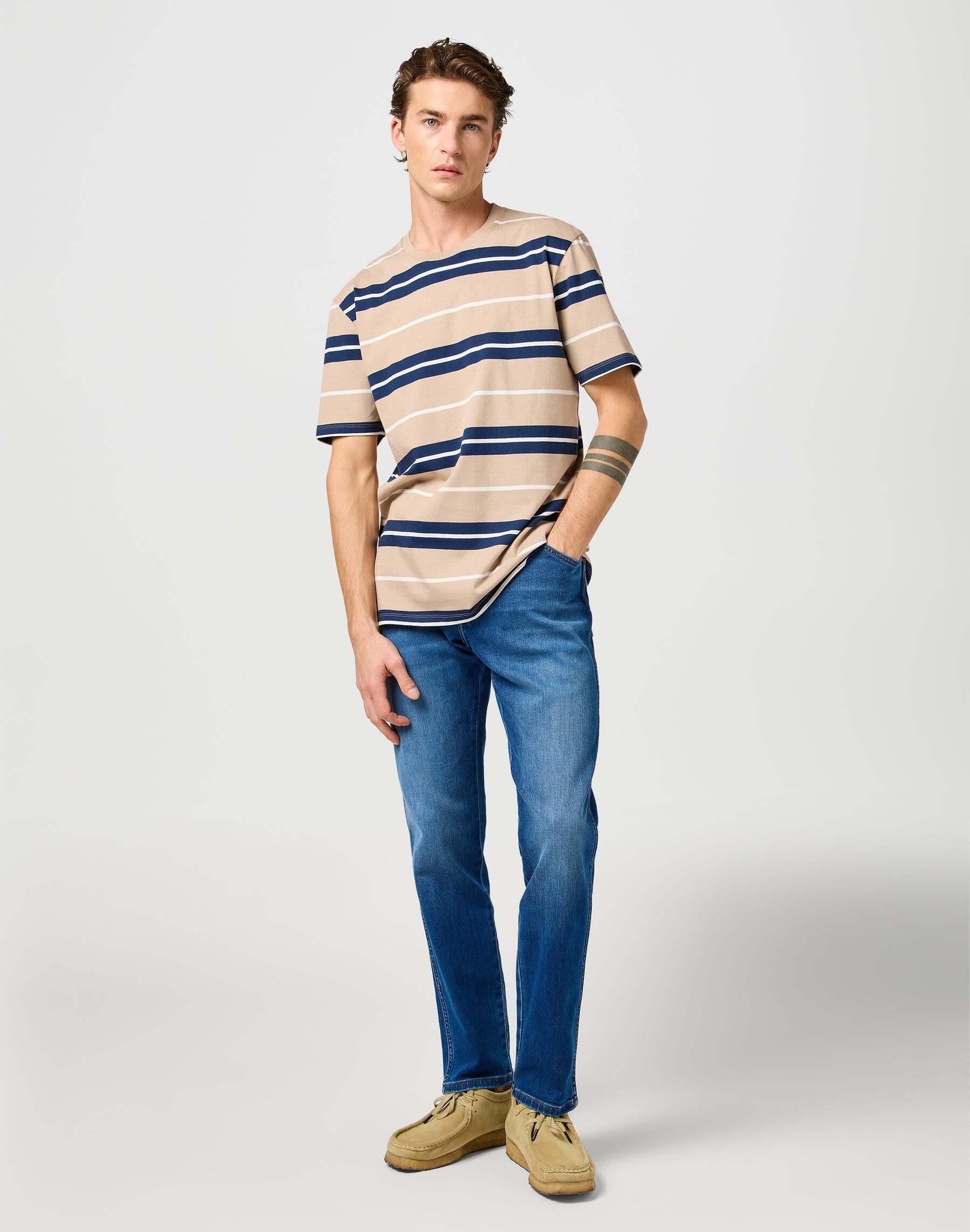 Wrangler  T-Shirt Stripe Tee 