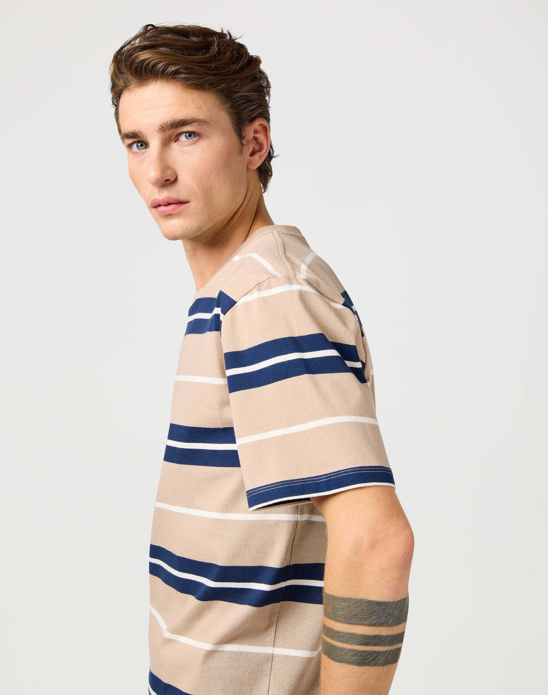 Wrangler  T-Shirt Stripe Tee 