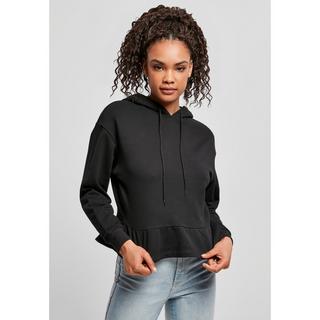 URBAN CLASSICS  kapuzenpulli ladies organic volants 