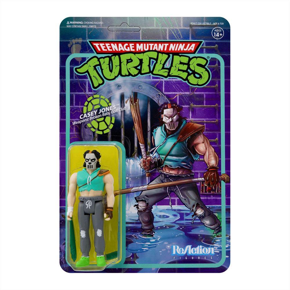 Mattel  Teenage Mutant Ninja Turtles ReAction Actionfigur Casey Jones 