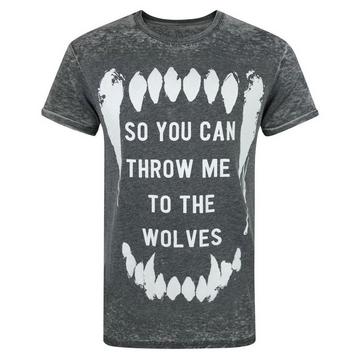 Tshirt 'So You Can Throw Me To The Wolves'