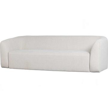 Sofa Sloping 3-Sitzer Chenille pearl 240