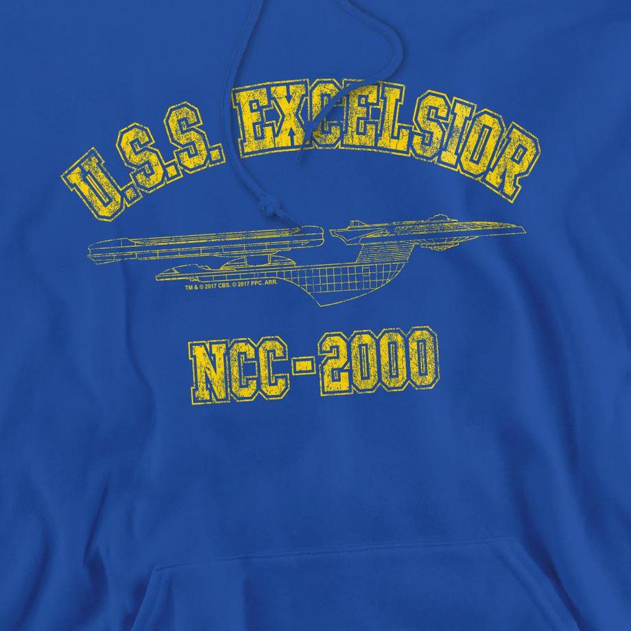 Star Trek Excelsior Athletic Kapuzenpullover  