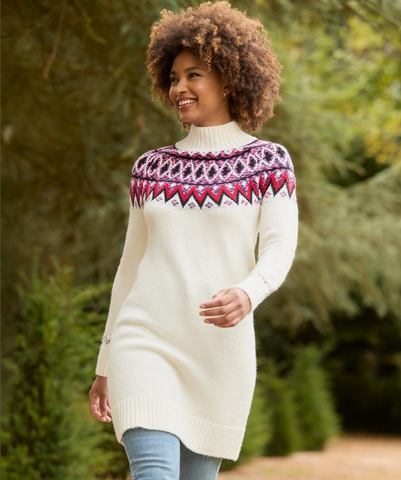 Joe Browns  Fair Isle-Pullover-Kleid in Übergröße 