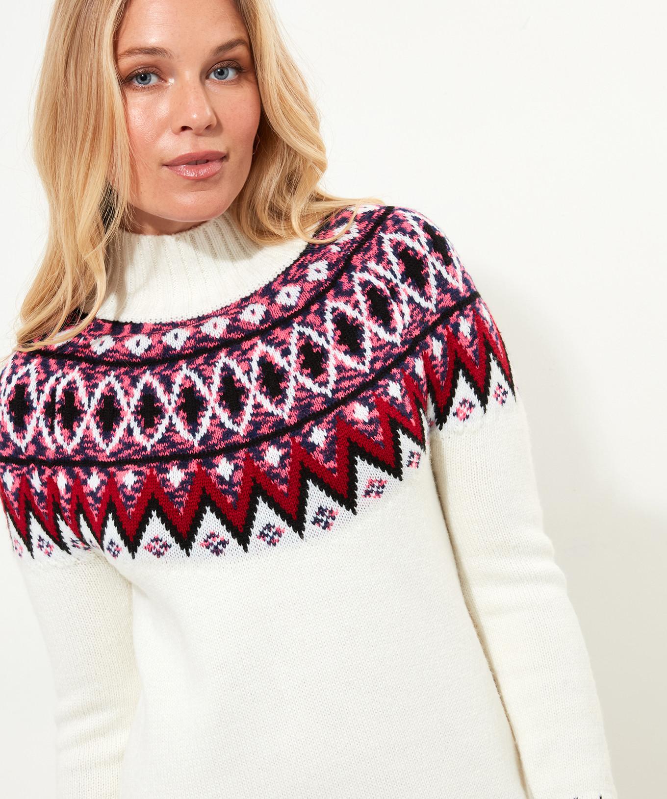 Joe Browns  Fair Isle-Pullover-Kleid in Übergröße 