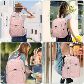 Only-bags.store Schulrucksack Teenager mit USB-Ladeanschluss, Laptop-Rucksack Stylish Daypack Wasserdicht für die Schule  