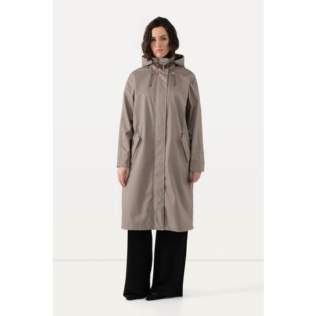 Ulla Popken  HYPRAR Softshell-Mantel, wasserdicht, Stehkragen 