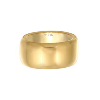 Elli  Ring Breit Schlicht Bandring Trend 