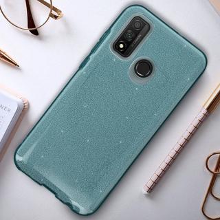 Avizar  Glitter Hülle Huawei P Smart 2020 Blau 