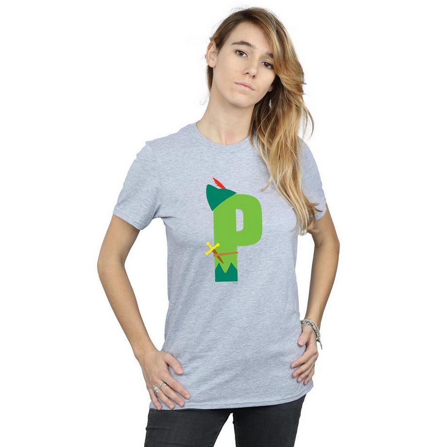 Disney Alphabet P Is For Peter Pan T-Shirt  