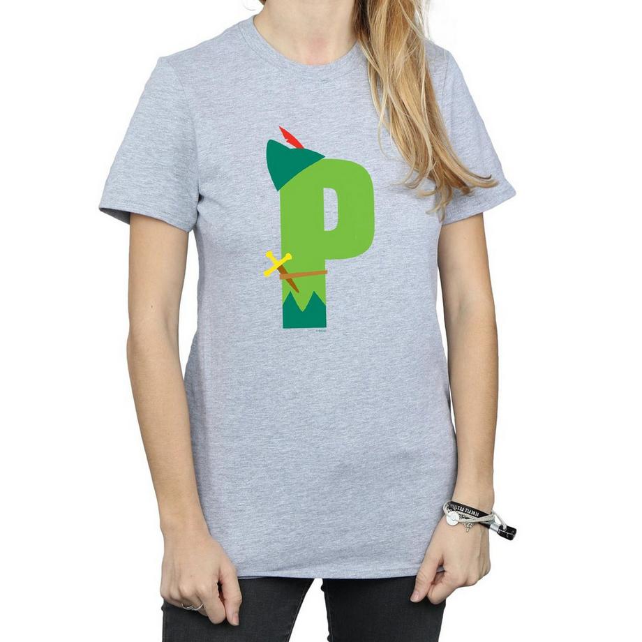 Disney Alphabet P Is For Peter Pan T-Shirt  