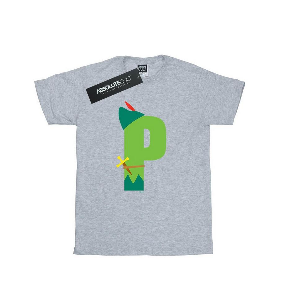 Tshirt ALPHABET P IS FOR PETER PAN