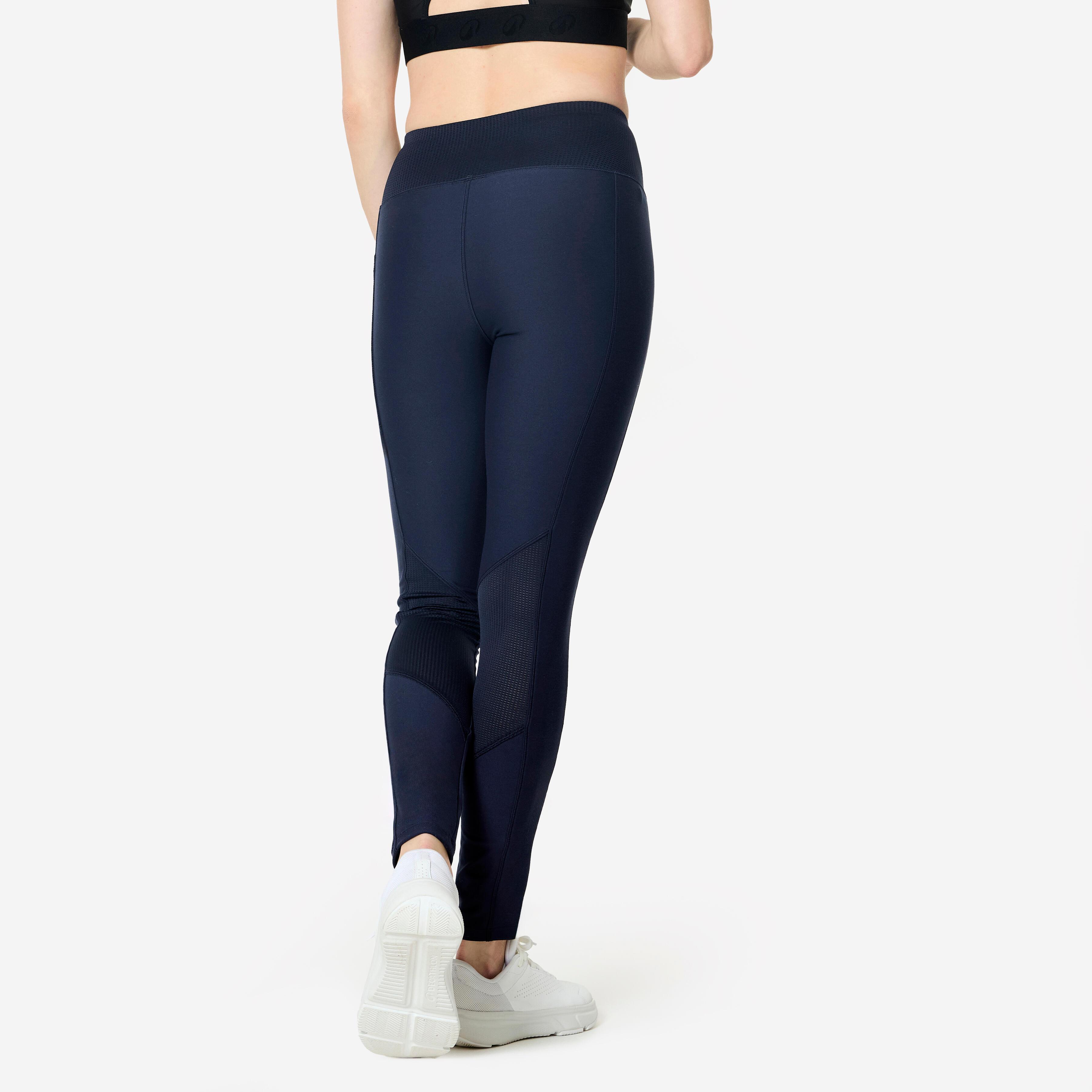 DOMYOS  Leggings  Fitness mit Tasche Polyester 