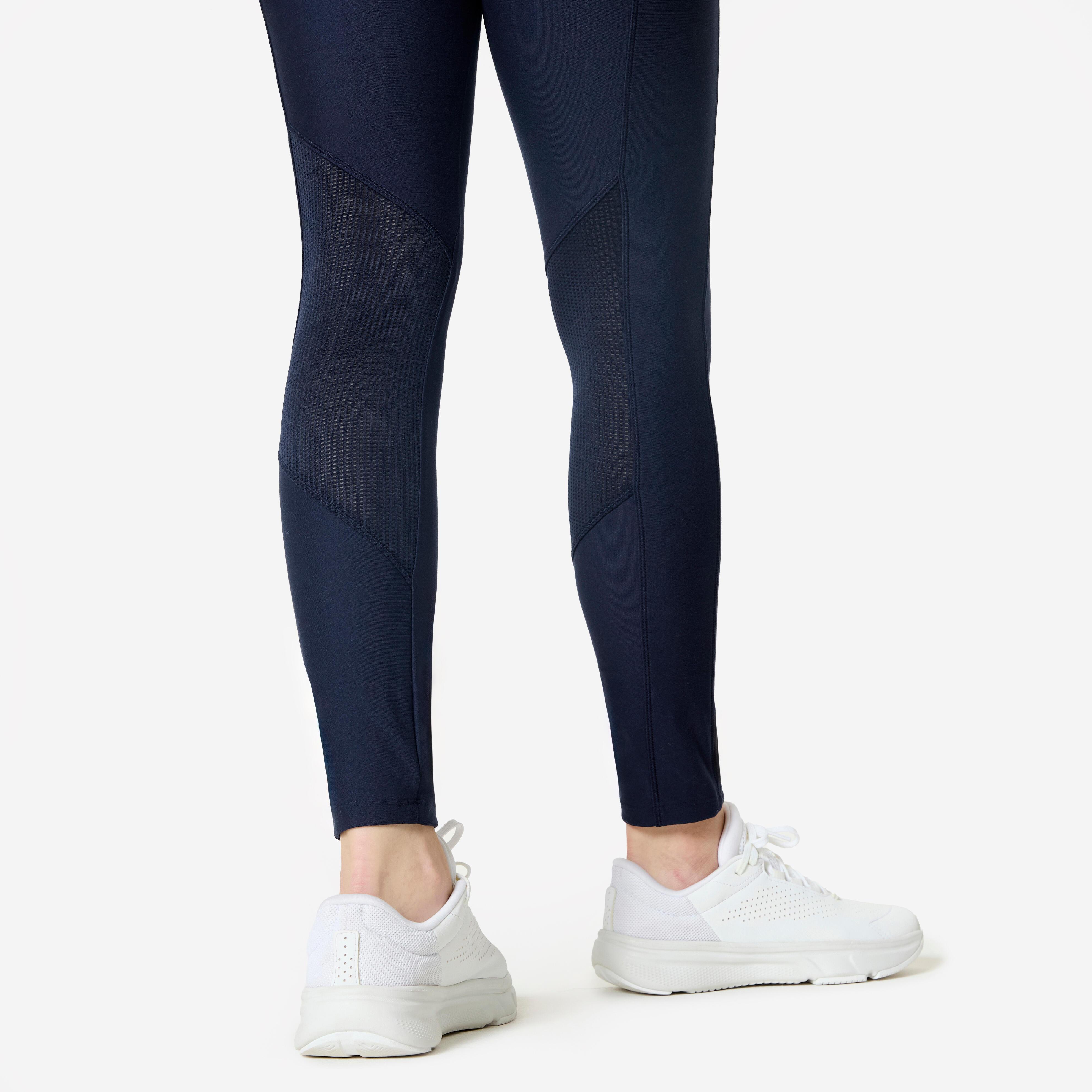 DOMYOS  Leggings  Fitness mit Tasche Polyester 