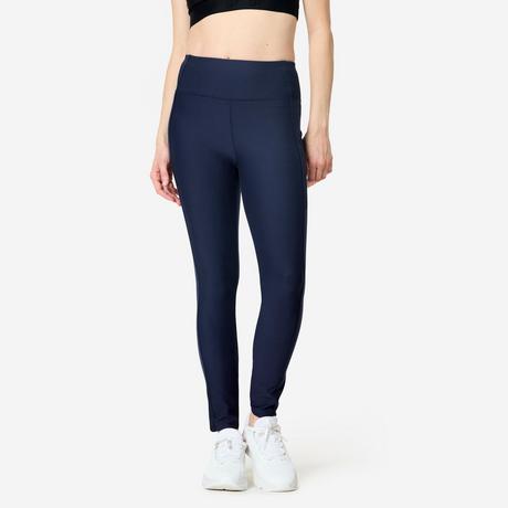 DOMYOS  Leggings  Fitness mit Tasche Polyester 