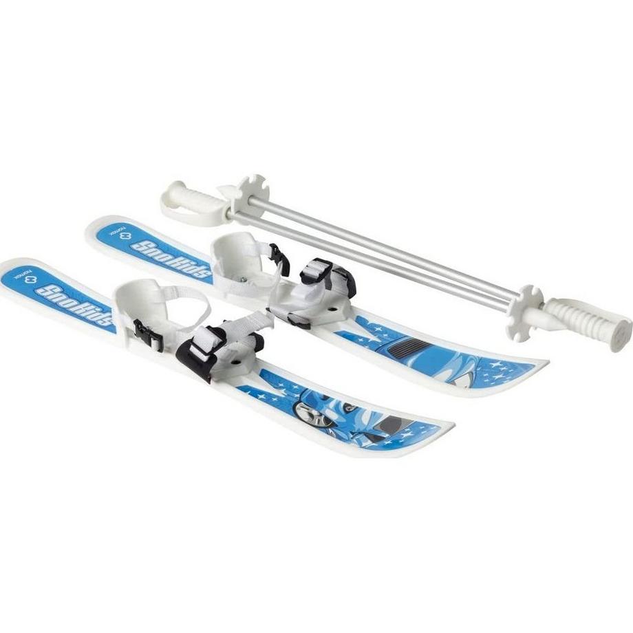 hamax  Schlitten Skiset Sno Kids mit Stöcke Blau 