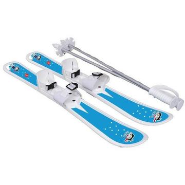 Luge Skiset Sno Kids avec bâtons Bleu