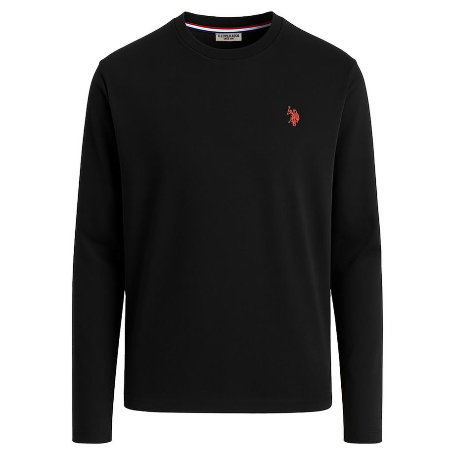 T-shirt à manches longues  Pack de 1 Confortable à porter-Longsleeve Rundhals