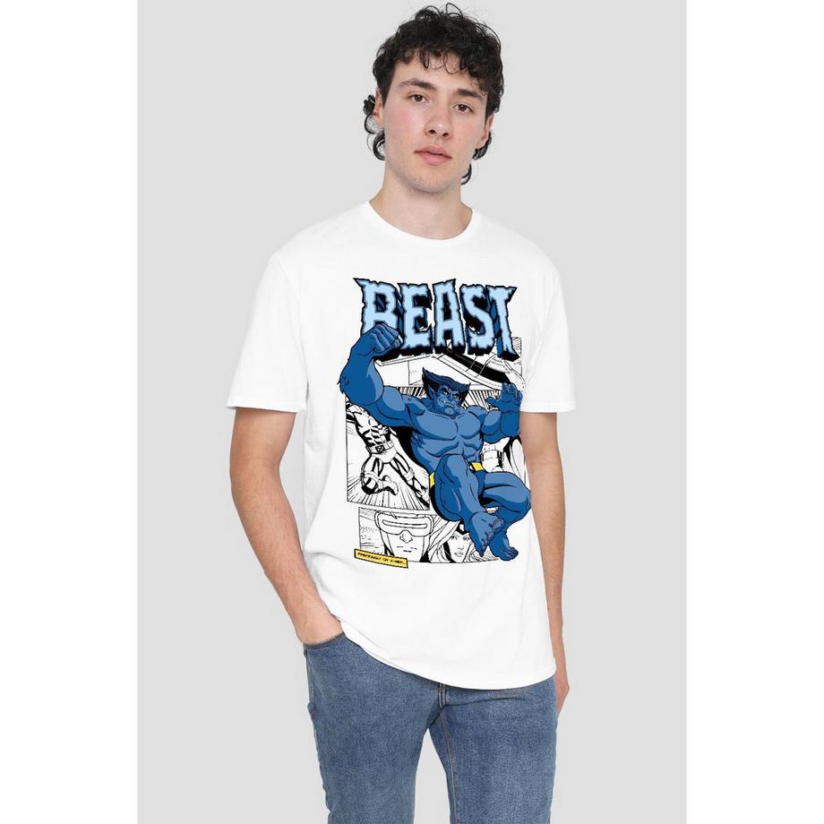 MARVEL T-Shirt X-Men Beast Imprimé Graphique  