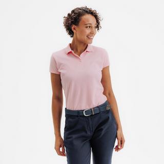 INESIS  Polo de golf femme manches courtes coton 