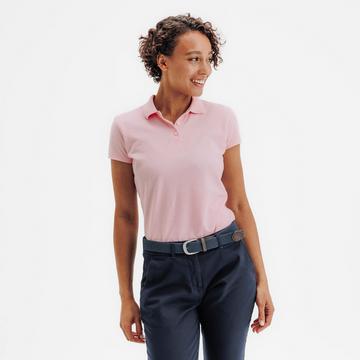 Polo de golf femme manches courtes coton