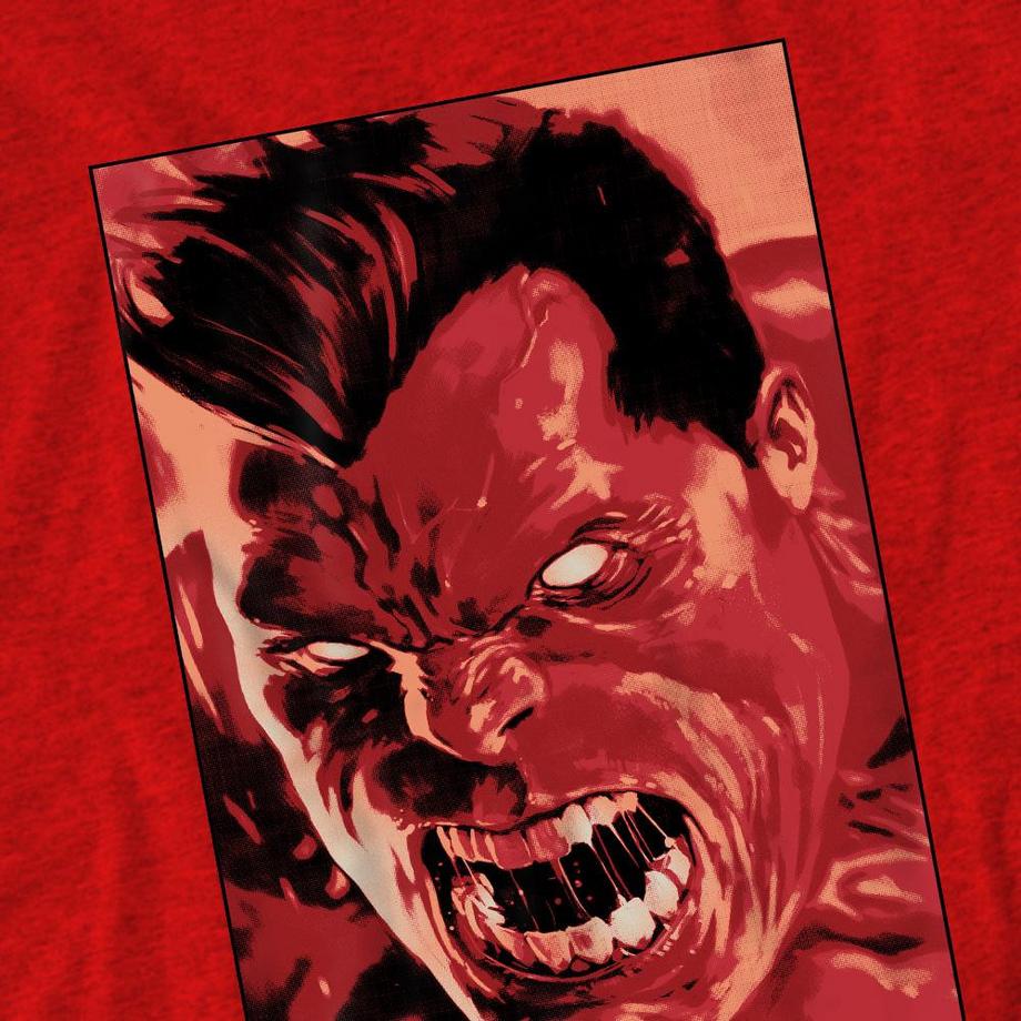 MARVEL Red Hulk T-Shirt Stampa Grafica  