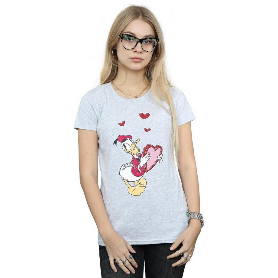 Disney Donald Duck Coeur T-Shirt Graphique  