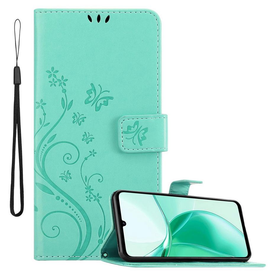 ZTE Blade A35 / A55 Hülle mit Blumen Muster