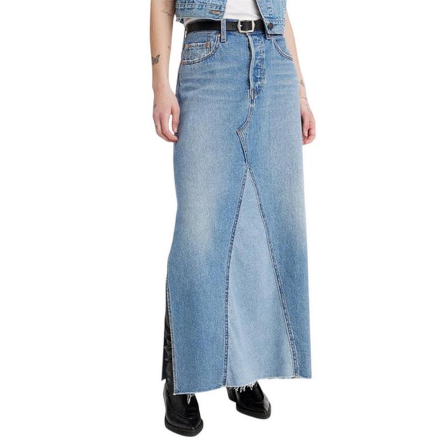 Levis Jupe Longue Motiftyle Fendu Iconic  