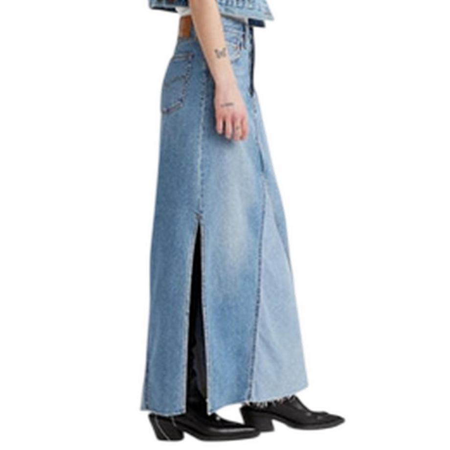 Levis Jupe Longue Motiftyle Fendu Iconic  