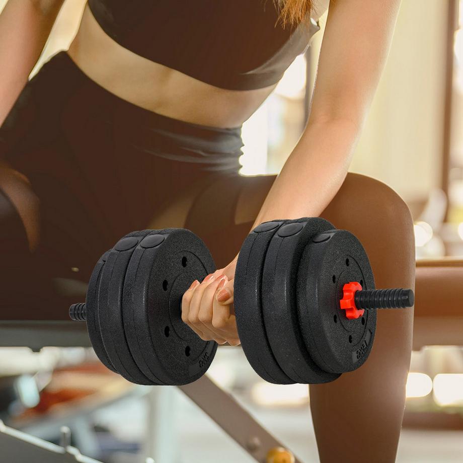 Northio  Set Manubri Regolabili Da 25 Kg Per Sollevamento Pesi Professionale, Manubri E Bilanciere, Allenamento Per La Forza A Casa, Fitness 