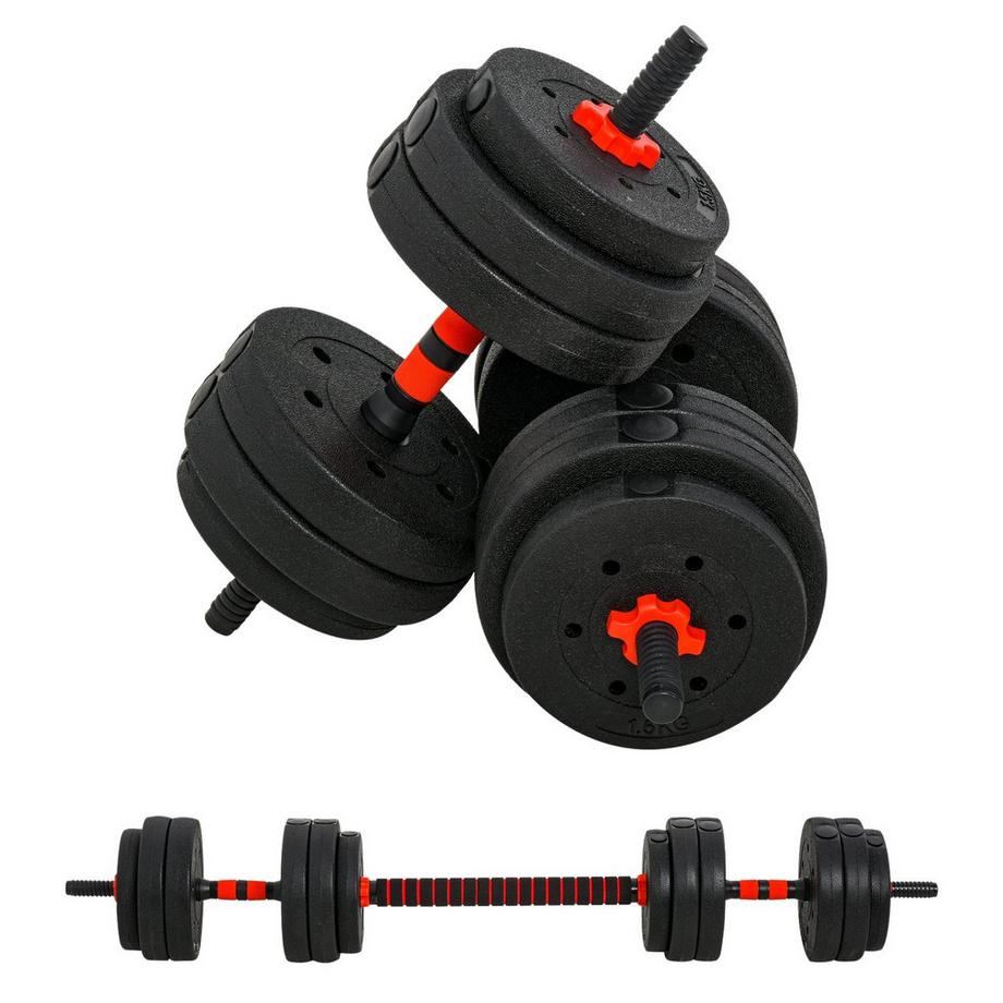 Set Manubri Regolabili Da 25 Kg Per Sollevamento Pesi Professionale, Manubri E Bilanciere, Allenamento Per La Forza A Casa, Fitness