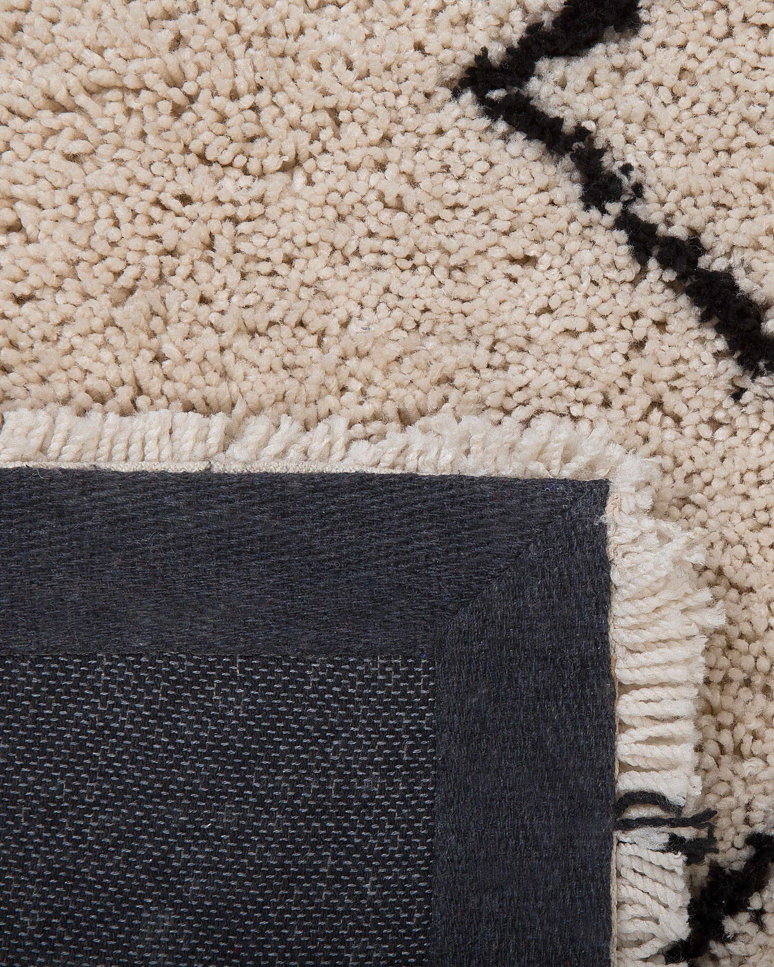 Beliani Tapis en Polyester Scandinave HAVSA  