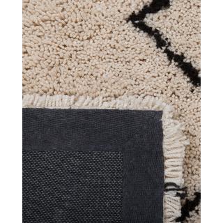 Beliani Tapis en Polyester Scandinave HAVSA  