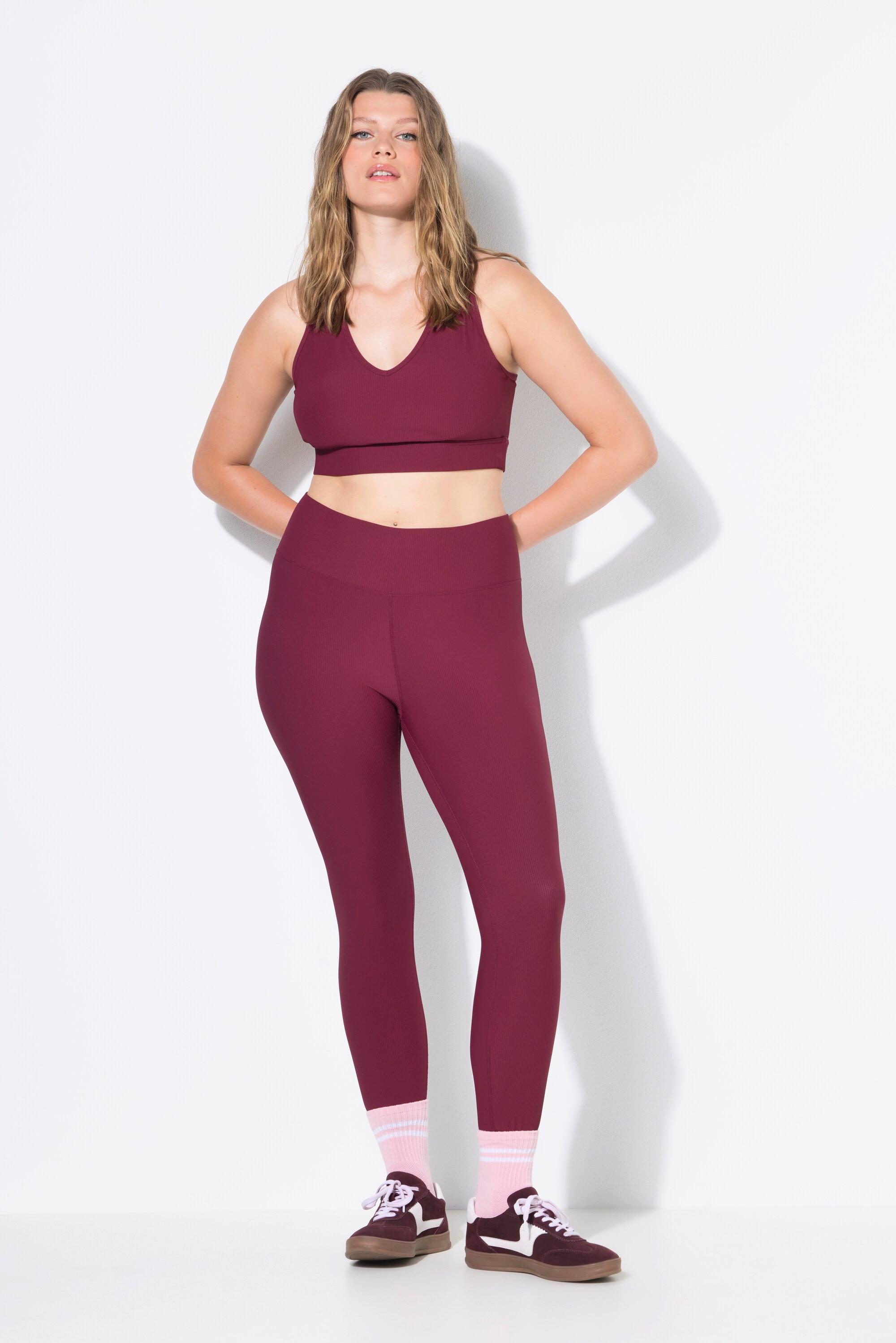Studio Untold Legging côtelé Coupe ajustée Taille élastique  
