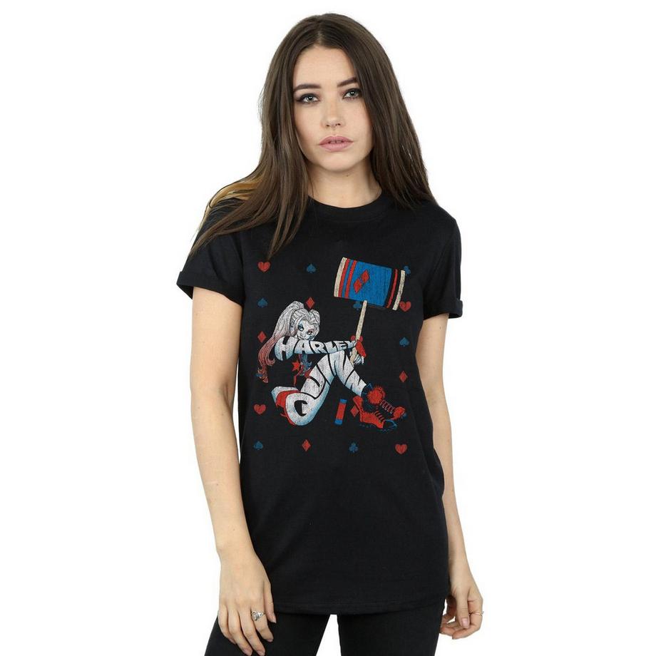 DC COMICS Harley Quinn Bedrucktes T-Shirt  