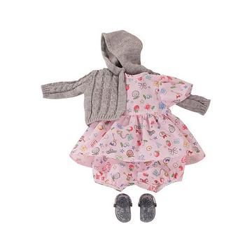 3402922 Kombination Villa Kunterbunt Puppenbekleidung Gr. S 4-teiliges Bekleidungsund Zubehörset für Babypuppen von 30 33 cm