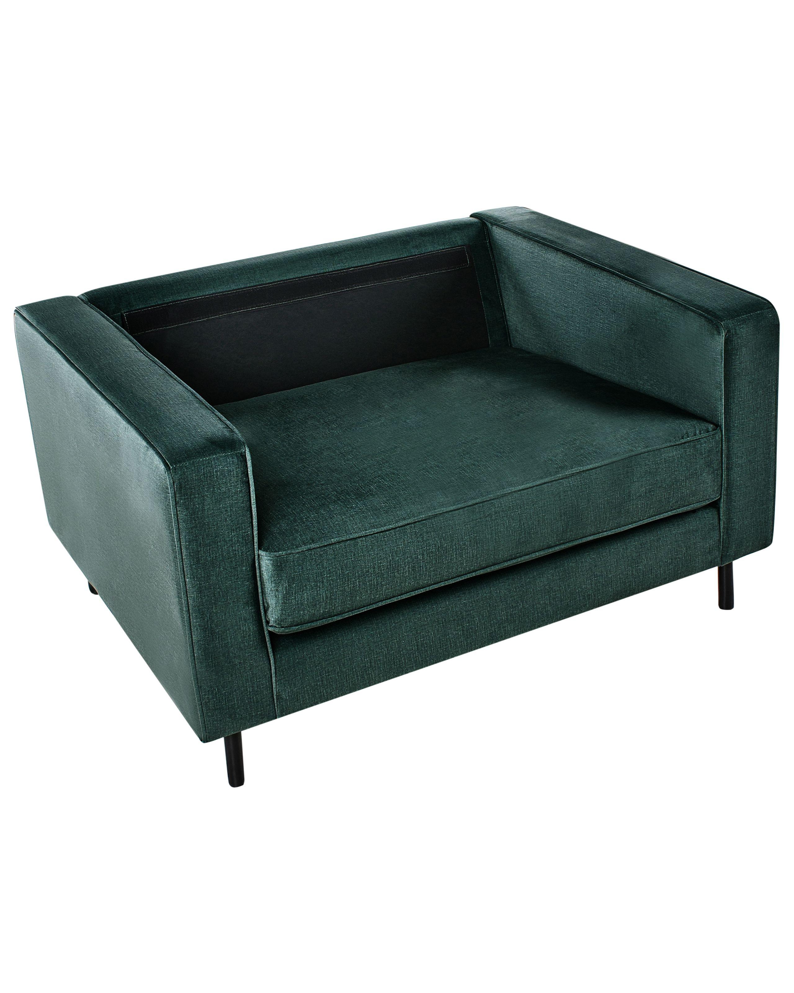 Beliani Sessel aus Samtstoff Klassisch SAVALEN  