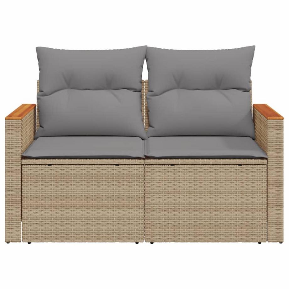 VidaXL Gartensofa poly-rattan  