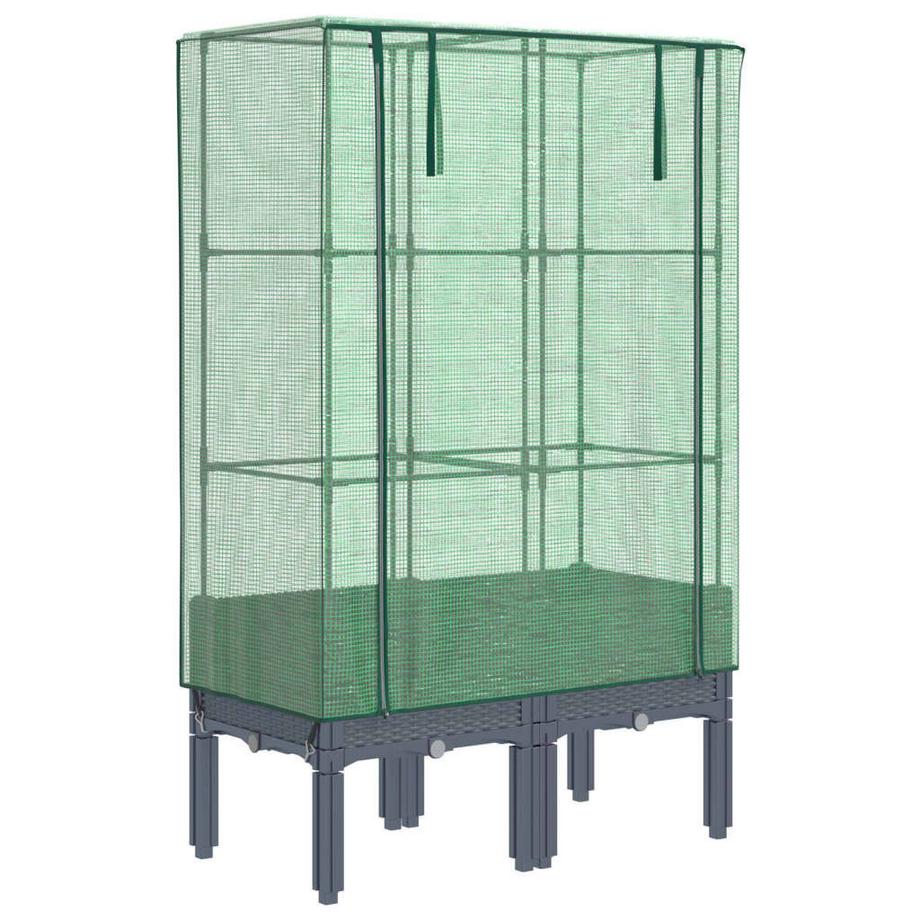 VidaXL Hochbeet polypropylen  