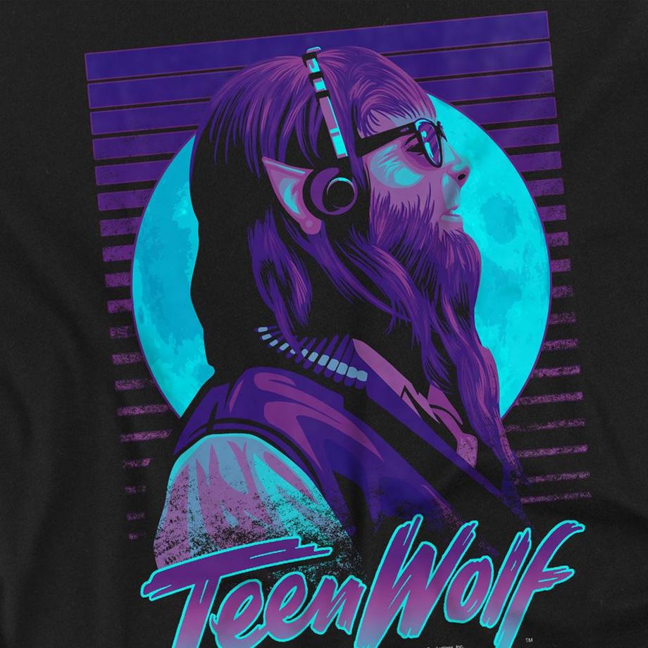 Teen Wolf  T-ShirtMotiftyle Casque Audio 