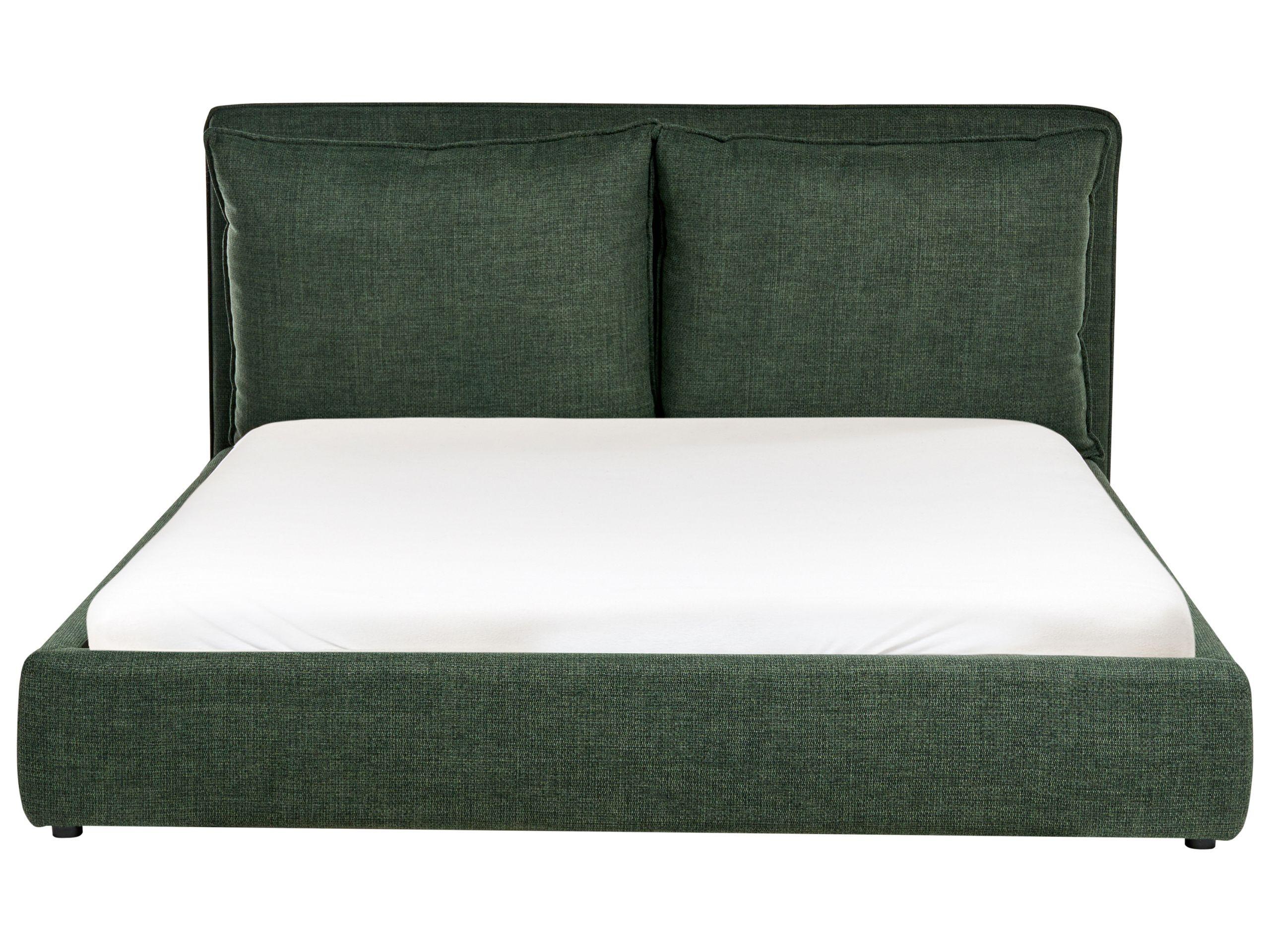 Beliani Letto en Tessuto Scandinavo BAJONNA  