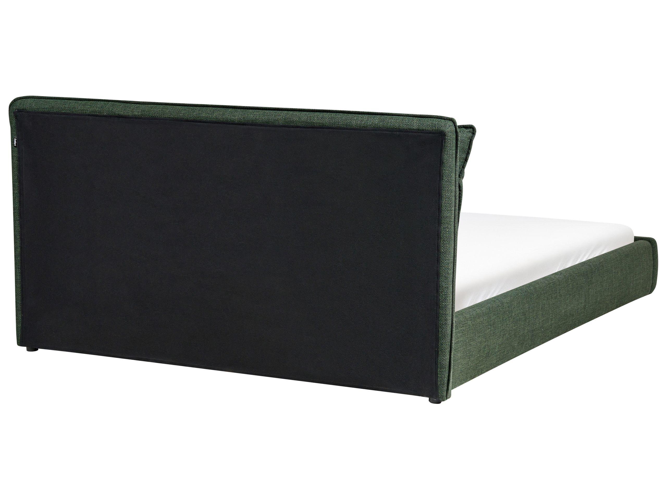 Beliani Letto en Tessuto Scandinavo BAJONNA  