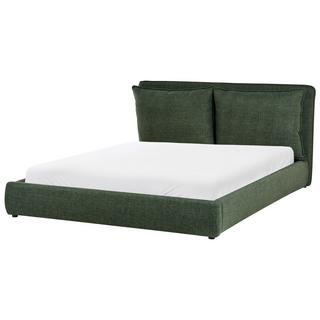 Beliani Letto en Tessuto Scandinavo BAJONNA  