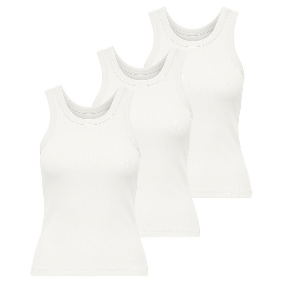 Maglietta Donne Confezione da 3 Vestibilità confortevole-ONLVAL LIFE TANKTOP 3P