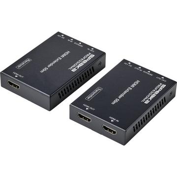 SpeaKa Professional rallonge HDMI 50 m via câble réseau avec IR à usage unique
