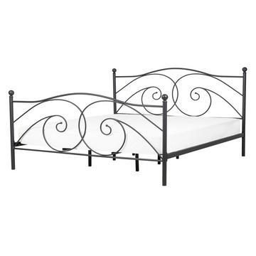 Bett mit Lattenrost aus Stahl Retro DINARD