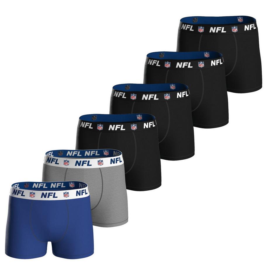 Boxershort  6er Pack Stretch-NFL SHIELD 6pk Boxers