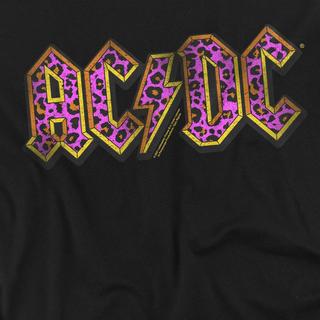 AC/DC ACDC T-Shirt Stampa Leopardata  